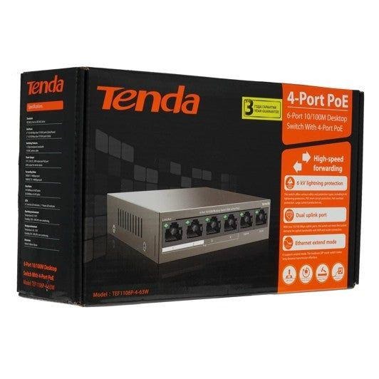 TENDA TEF1106P-4-63W